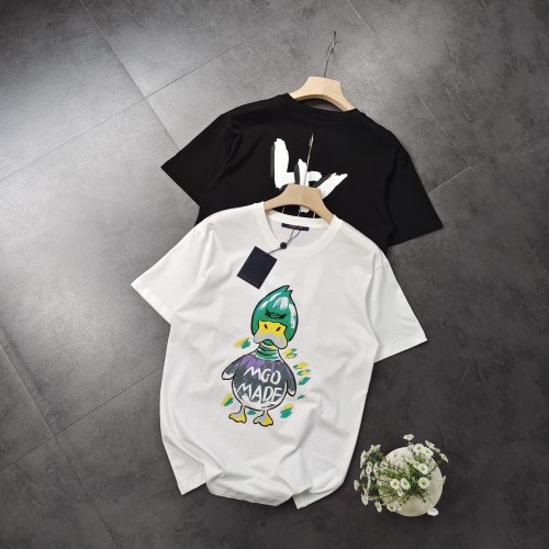 Louis Vuitton Counter Quality Cartoon Duck For Men And Women T-shirt With All Tags ALV-009