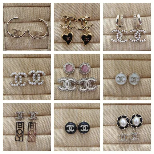 Chanel Earrings With Box And Tags CNER-001 