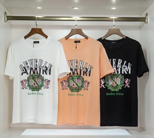 Amiri Printed Cotton Loose Short-Sleeved T-Shirt  AMI-002