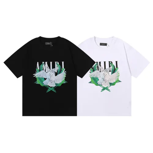 AMIRI Printed Cotton Loose Short-Sleeved T-Shirt  AMI-017