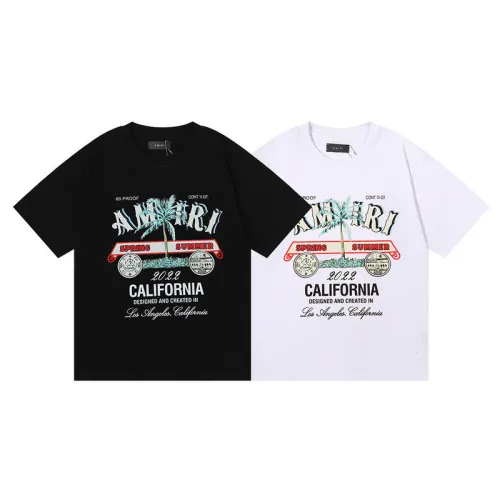 AMIRI Printed Cotton Loose Short-Sleeved T-Shirt  AMI-019