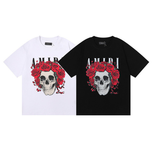 AMIRI Printed Cotton Loose Short-Sleeved T-Shirt  AMI-013
