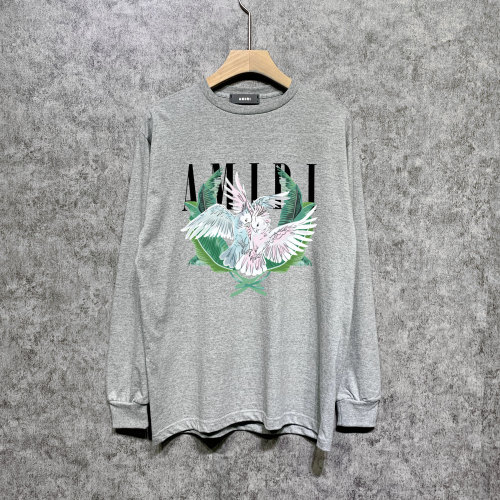 Amiri 100% Cotton Couple Parrot Print Men's And Women's T-Shirt AMI-043