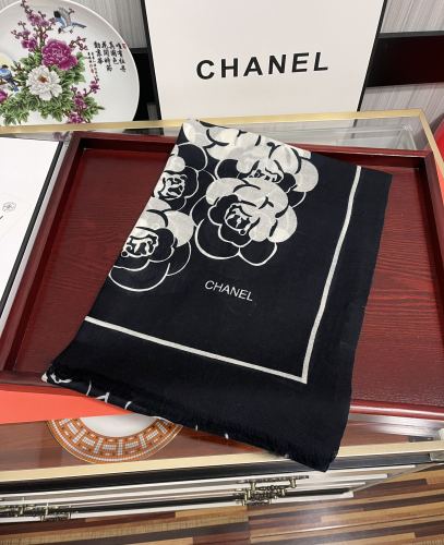 Chanel Graffiti Cashmere Square Scarf High Quality with Box SCF-032