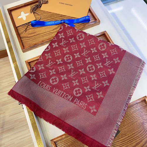 LV Silk Wool Shawl Scarf High Quality with Box SCF-048