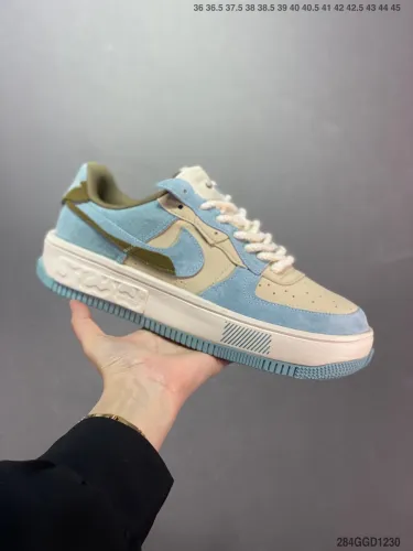 Company Level High Quality Nike Air Force 1 Fontanka Series Nano Material of Full Shoe Body Built-in Full Palm Air Cushion CW6688-606 Sneaker with Box HYAF-034