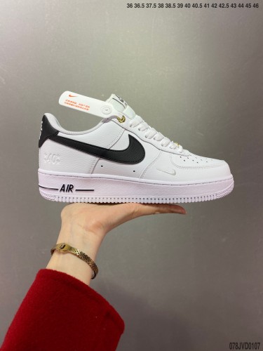 Company Level High Quality Nike Air Force 1 07 LV8 Light Blue/Love  Rigid Grain Calfskin Upper Material Full Palm Built-in Air Cushion DB9604 Sneaker with Box HYAF-176