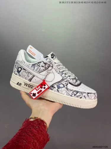 Company Level High Quality Nike Air Force 1 Low Full Palm Built-in Honeycomb Air Cushion DO7569-003 Sneaker with Box HYAF-192