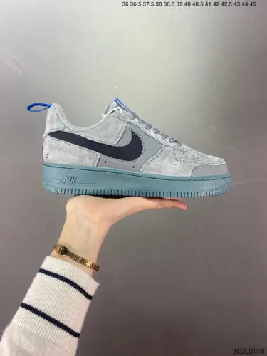 Company Level High Quality Nike Air Force 1 Low Full Palm Built-in Air Cushion DO6709-003 Sneaker with Box HYAF-231