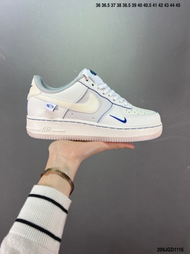 Company Level High Quality Nike Air Force 1 Low 07 LX 3M Full Palm Built-in Air Cushion FB1839-111 Sneaker with Box HYAF-233