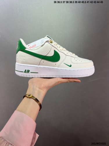 Company Level High Quality Nike Air Force 1 07 LV8 Light Blue/Love  Rigid Grain Calfskin Upper Material Full Palm Built-in Air Cushion DQ7582 Sneaker with Box HYAF-343