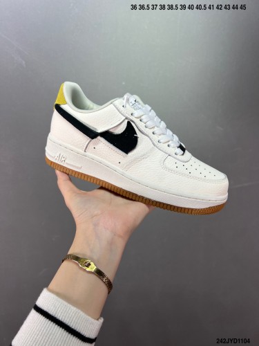 Company Level High Quality Nike Air Force 1 Low Built-in Air Cushion DM0109-101 Sneaker with Box HYAF-315