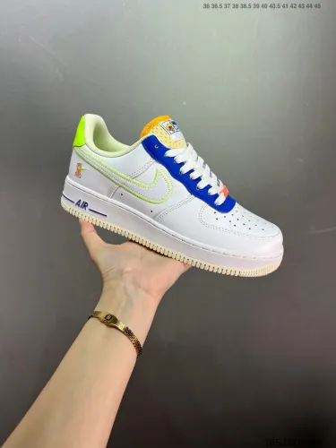 Company Level High Quality Nike Air Force 1 07 LV8 Good Bye  Low Rigid Grain Calfskin Upper Material Full Palm Built-in Air Cushion FB1393-161 Sneaker with Box HYAF-384