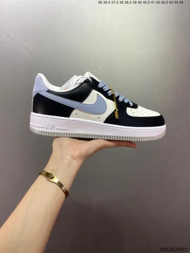 Company Level High Quality Nike Air Force 1 Low Full Palm Built-in Honeycomb Air Cushion CK6649-105 Sneaker with Box HYAF-491