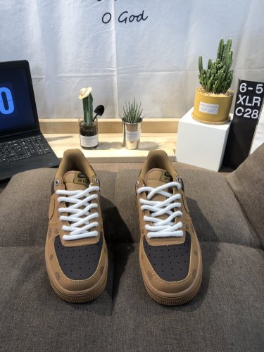 Nike Air Force 1 Low 07 LV8 Wheat / Flax  with Box WLAF-028