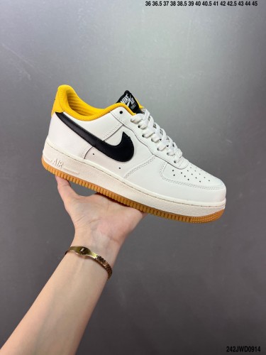 Company Level High Quality Nike Air Force 1 07 LV8 Good Bye  Low Rigid Grain Calfskin Upper Material Full Palm Built-in Air Cushion DR9784-161 Sneaker with Box HYAF-457