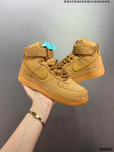 Company Level High Quality Nike Air Force 1'07 MID Magic Buckle The Defending Champion Joint Model Suede 3M High-frequency Reflective Design Crystal RB Outsole Sneaker with Box HYAF-486