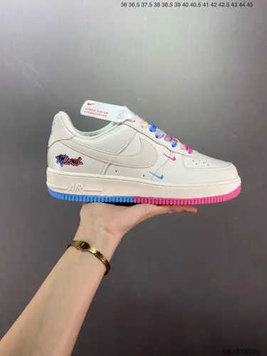 Company Level High Quality Nike Air Force 1 Full Palm Built-in Honeycomb Air Cushion KU0902 Sneaker with Box HYAF-472