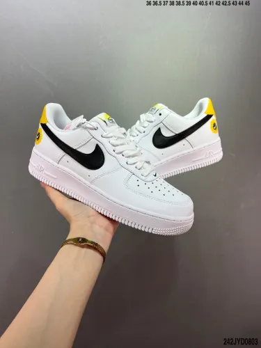 Company Level High Quality Nike Air Force 1 Low Full Palm Built-in Air Cushion CW2288-117 Sneaker with Box HYAF-560