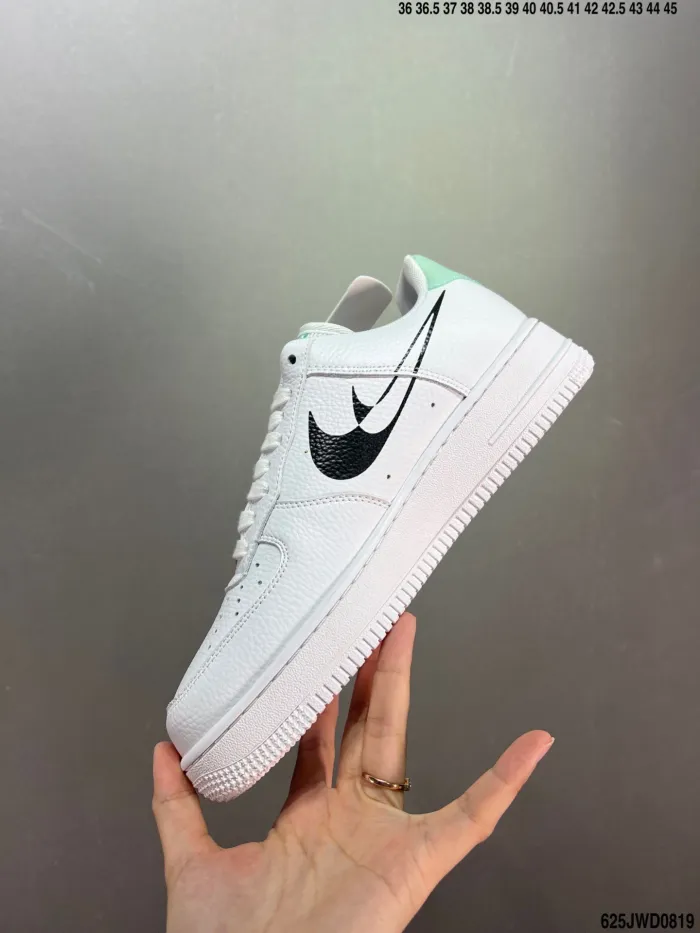 Company Level High Quality Nike Air Force 1'07 Low Milk White/Coconut Rigid Grain Calfskin Upper Material Full Palm Built-in Air Cushion 625JWD0819 Sneaker with Box HYAF-522