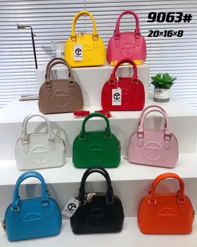 TELFAR BAG Fashion Women Handle Candy Shell Bag with OPP Packing BBAG-013