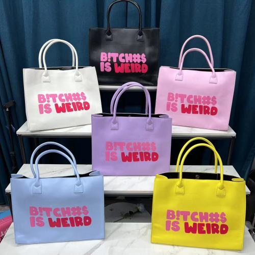 The Tote Bag Fashion Letter Women Bag with OPP Packing BBAG-016