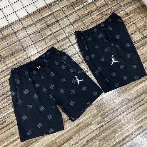 Nike Air Jordan Men Trapeze Three-dimensional Embroidery Logo Cropped Shorts with All Tags NKAR-016