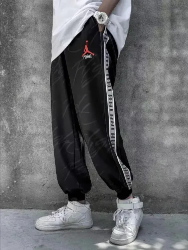 Nike AIR JORDAN FLIGHT Men and Women 100% Printed Casual Trousers with All Tags NKAR-045