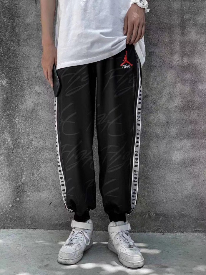 Nike AIR JORDAN FLIGHT Men and Women 100% Printed Casual Trousers with All Tags NKAR-045