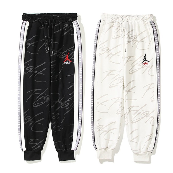 Nike AIR JORDAN FLIGHT Men and Women 100% Printed Casual Trousers with All Tags NKAR-045