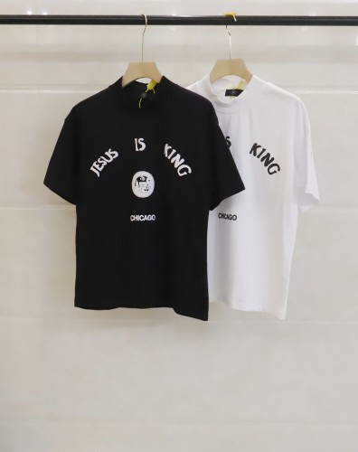 Hip Hop Kanye Fashion Loose 100% Cotton Loose T-shirt For Men and Women KAYE-014