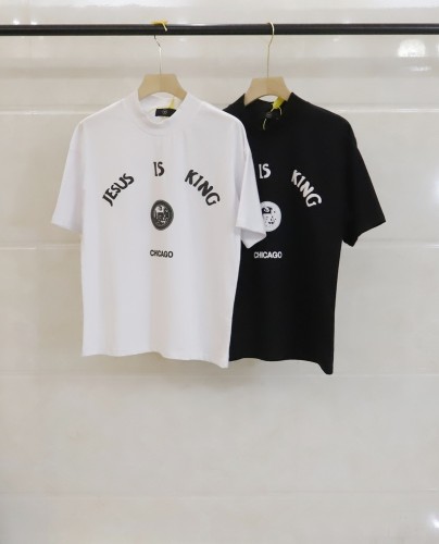 Hip Hop Kanye Fashion Loose 100% Cotton Loose T-shirt For Men and Women KAYE-014