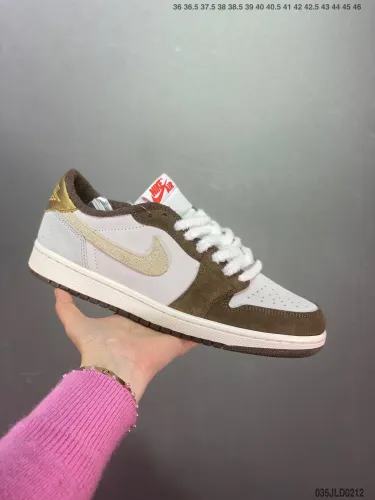 Company Level High Quality Nike Air Jordan 1 Low OG Year of the Rabbit  DV1312-200 Sneaker with Box HYAJ-019