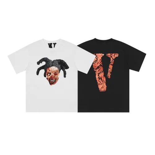 Mr.KANYE Joint V&LONE Limited Clown Print big Hip Hop T-Shirt VT-020