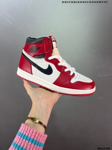Company Level High Quality Nike Air Jordan 1 Low Built-in Full Palm Air Cushion DC0774-160 Sneaker with Box HYAJ-125
