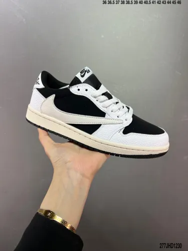 Company Level Bargain Price High Quality Travis Scott Joint Nike Air Jordan 1  Reverse Mocha  Top Layer DM7866-162 Sneaker with Box HYAJ-072