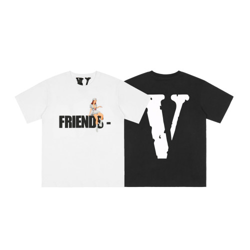 VLONE 100% Cotton Couple Nurse Print T-Shirt VT-086