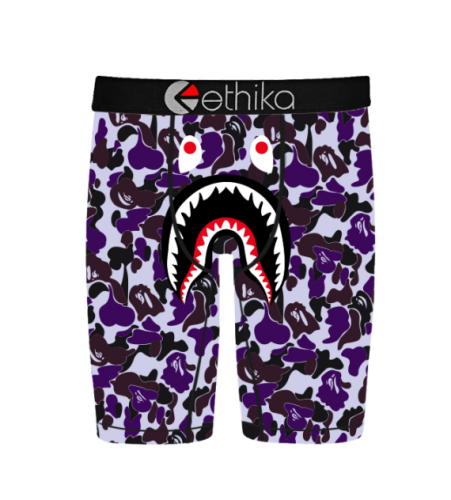 Ethika Wholesale Men's Underwear in stock Bape Shark NK042