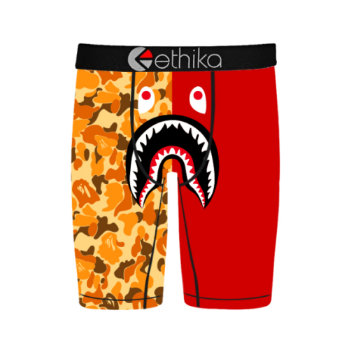 Ethika Wholesale Men's Underwear in stock Bape Shark NK047