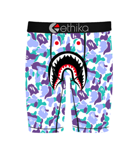 Ethika Wholesale Men's Underwear in stock Bape Shark NK044