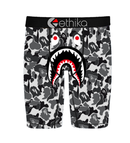 Ethika Wholesale Men's Underwear in stock Bape Shark NK039
