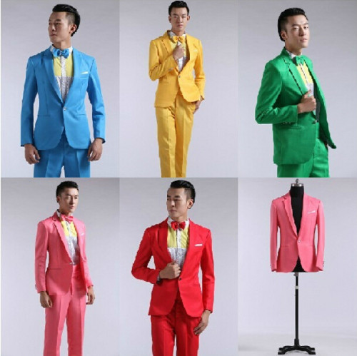 Men's Fashion Wedding Slim Fit Top+Long Pant Suit  90% Flax MST-001