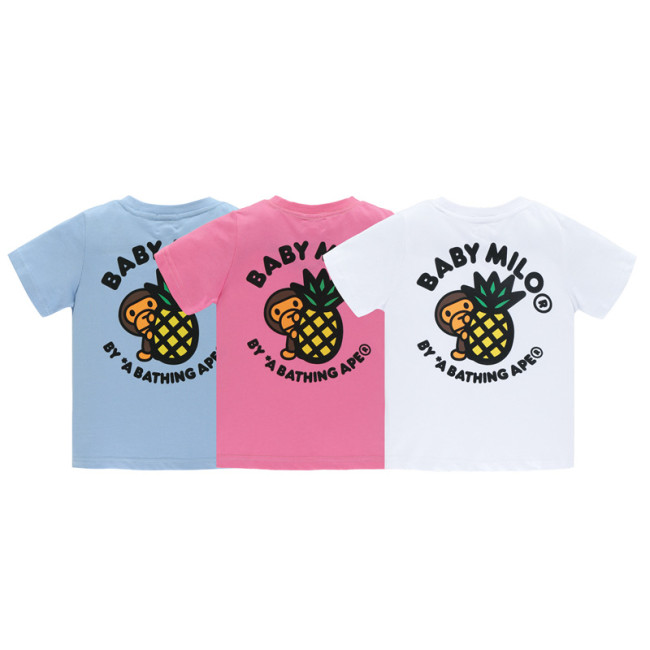 Kid's Bape BABY MILO 98% Cotton T-shirt (3~8 years) BPH-289