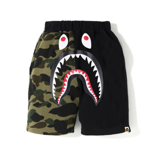 Kid's and Aparent BAPE 45% Cotton Shark Camouflage Mid Shorty (3~8 years) BPH-355