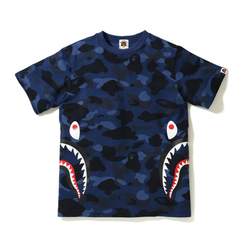Kid's and Aparent BEII&BAPE 95% Cotton Camouflage Shark T-shirt (3~8 years) BPH-400