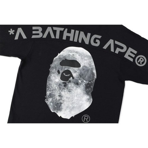 Adult Bape Fasion 95% Cotton Moon Ape T-shirt BPH-060