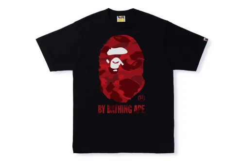 Adult Bape Fasion 95% Cotton Camouflage Ape T-shirt BPH-071