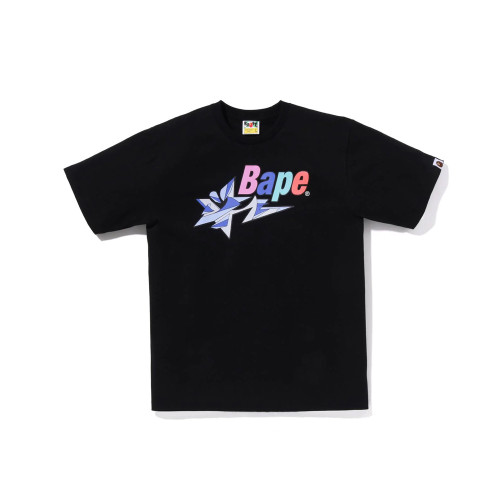 Adult Bape Fasion 230g 95% Cotton Cartoon Star T-shirt BPH-035
