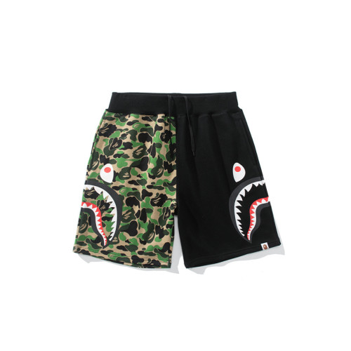 Adult BAPE 45% Cotton Splice Shark Camouflage Mid Shorty BPH-134