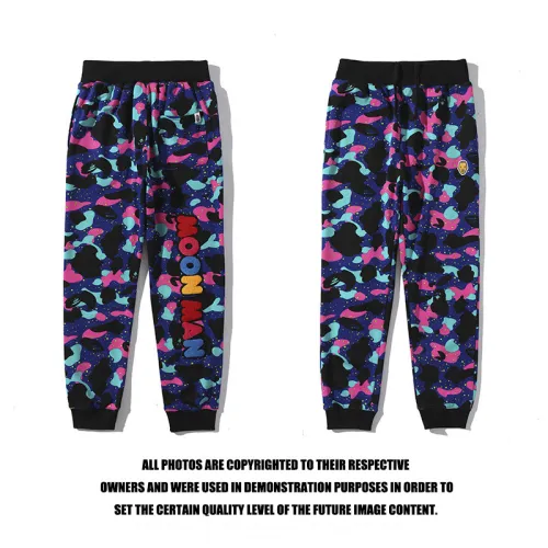 Adult Bape Fasion 95% Cotton Galaxy Journey Camouflage Drawstring Trousers BPH-173